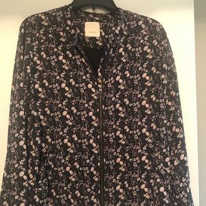 Floral Bomber Jacket by Senior